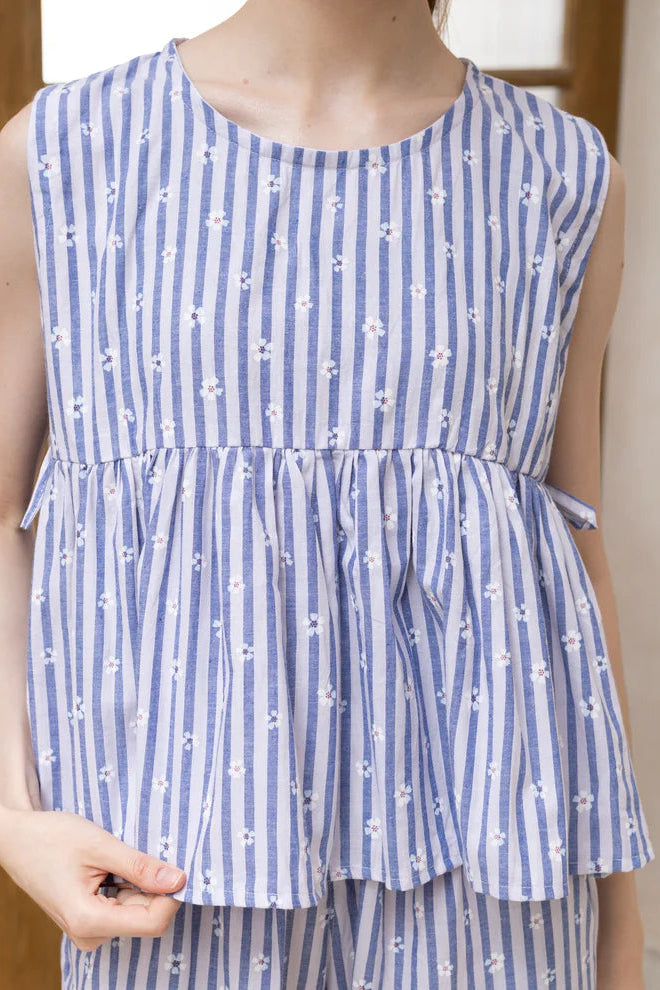 Colette Vest Dark Blue - Saya Saya