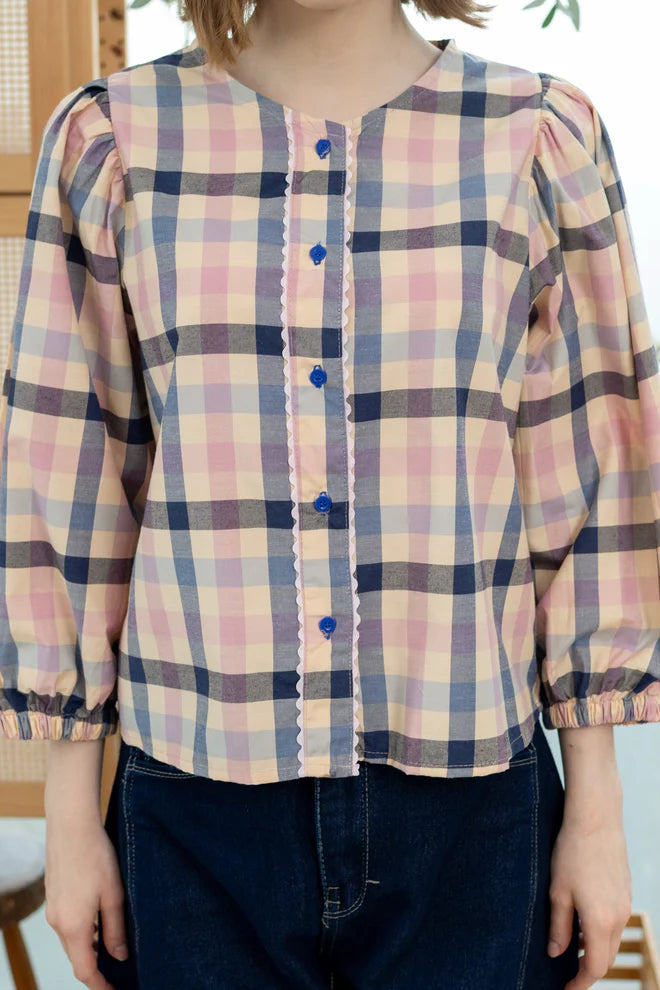 Daria Plaid Pink - Saya Saya