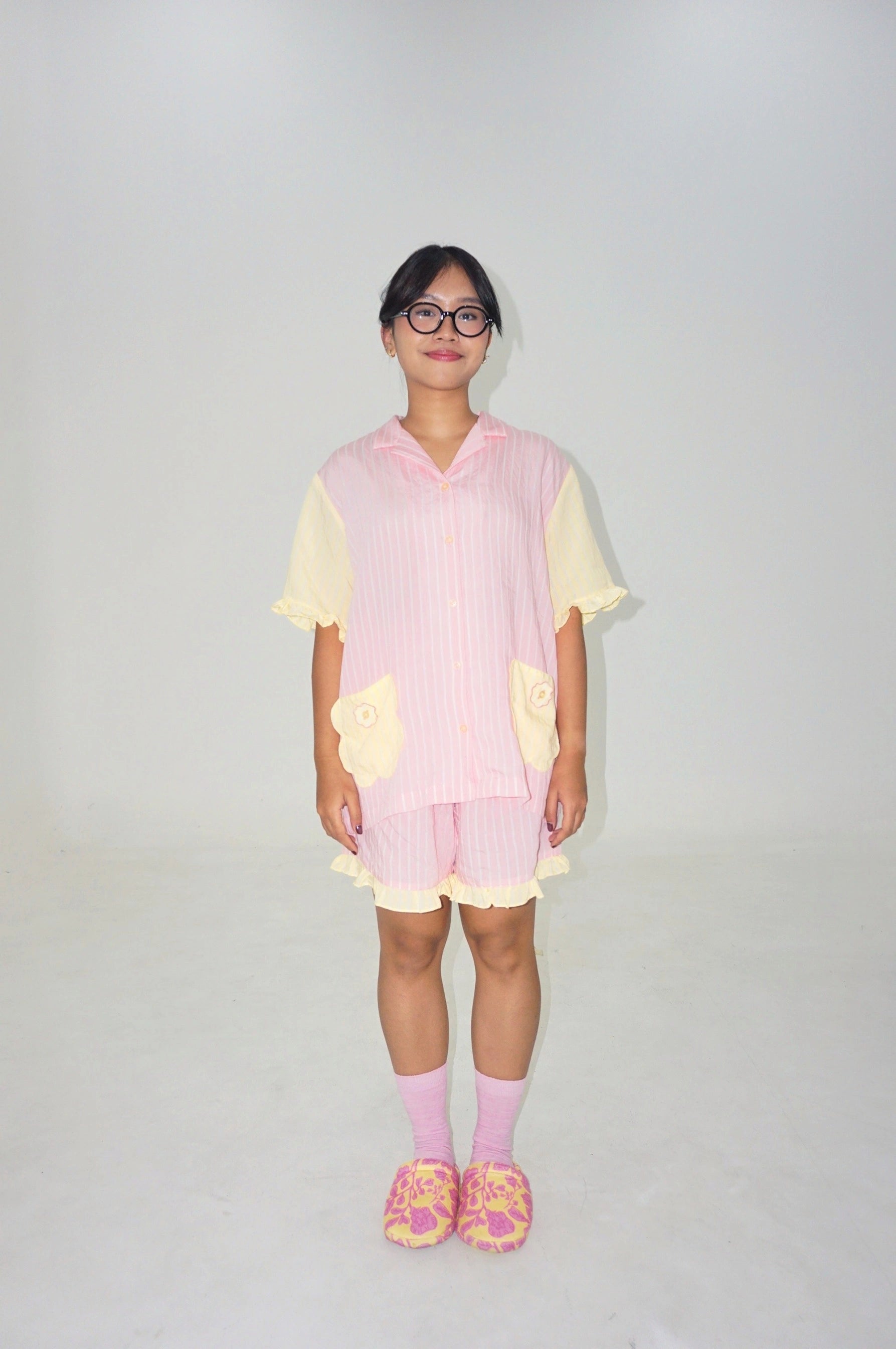 Pajama Set Dusty Pink - Earth Major