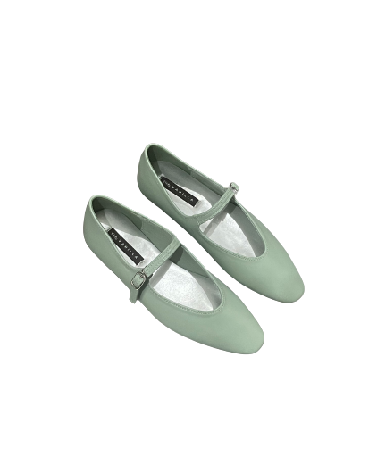Sophie Flat Sage - Vanilla