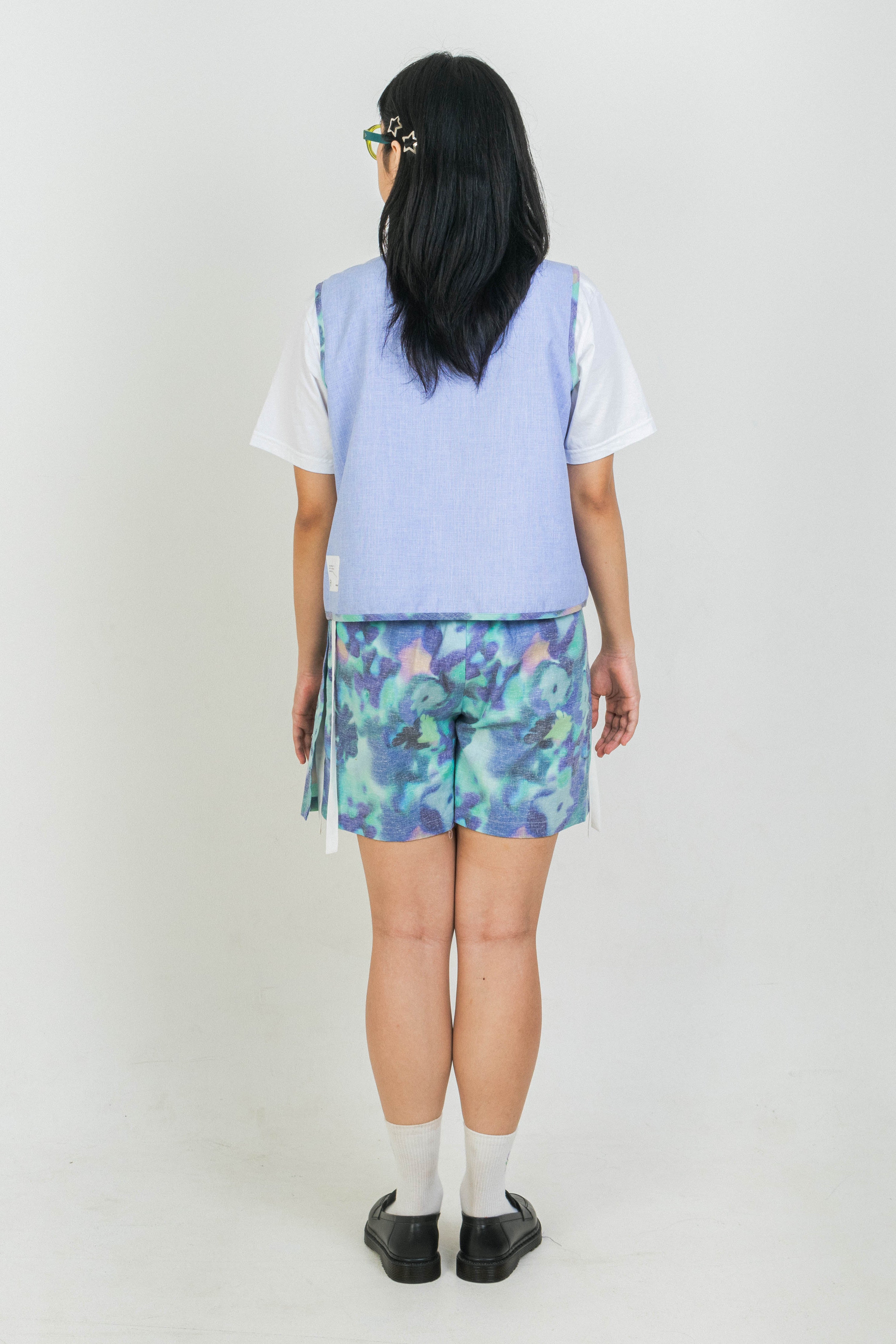 Zing Vest In Sky Blue - Numana