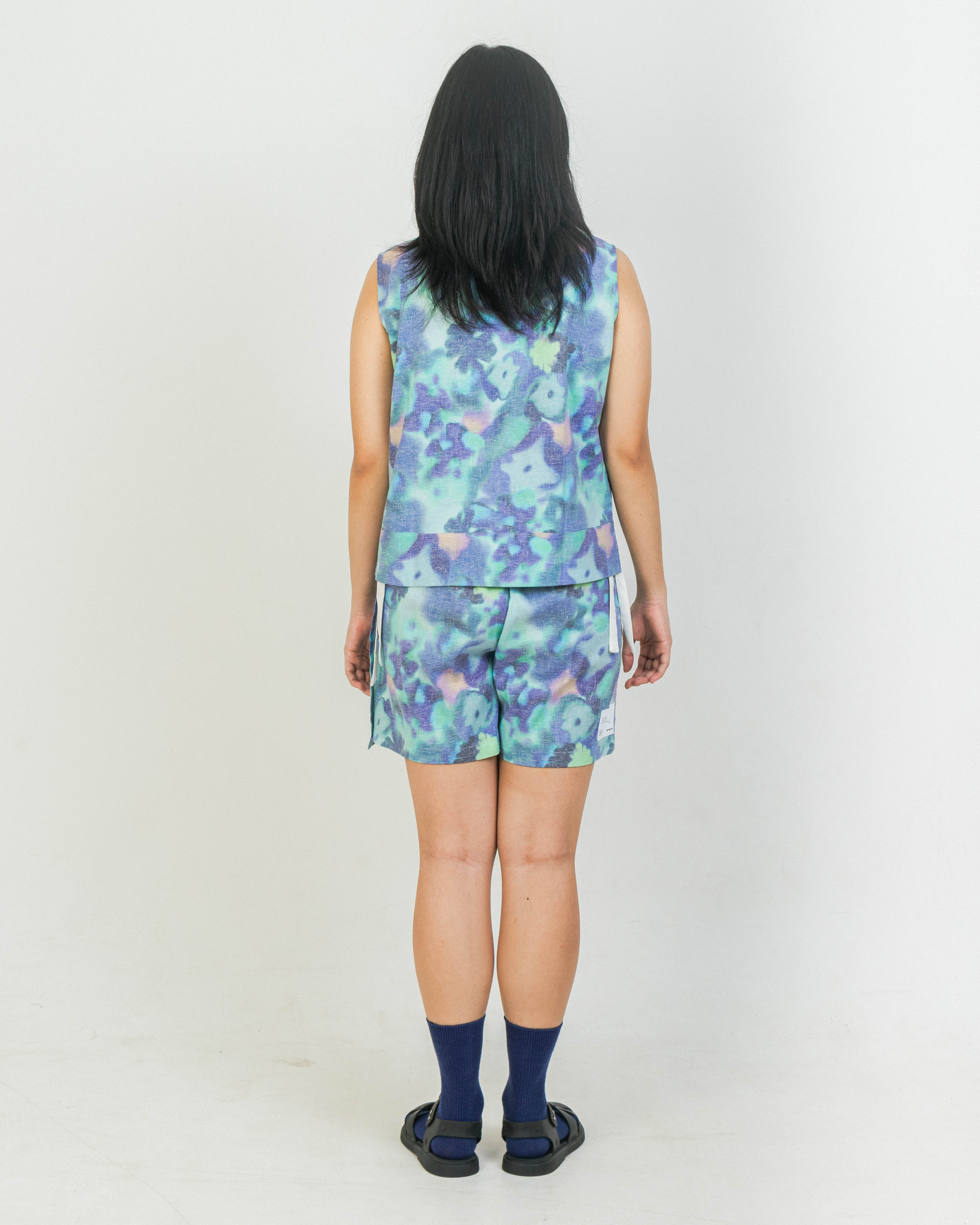 Sunday Skort In Floral Garden - Numana