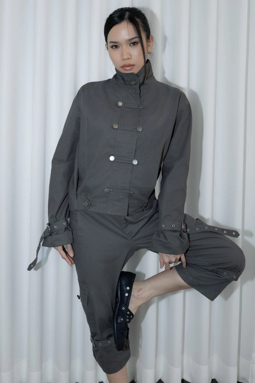 Modern Napoleon Jacket Grey - Catha