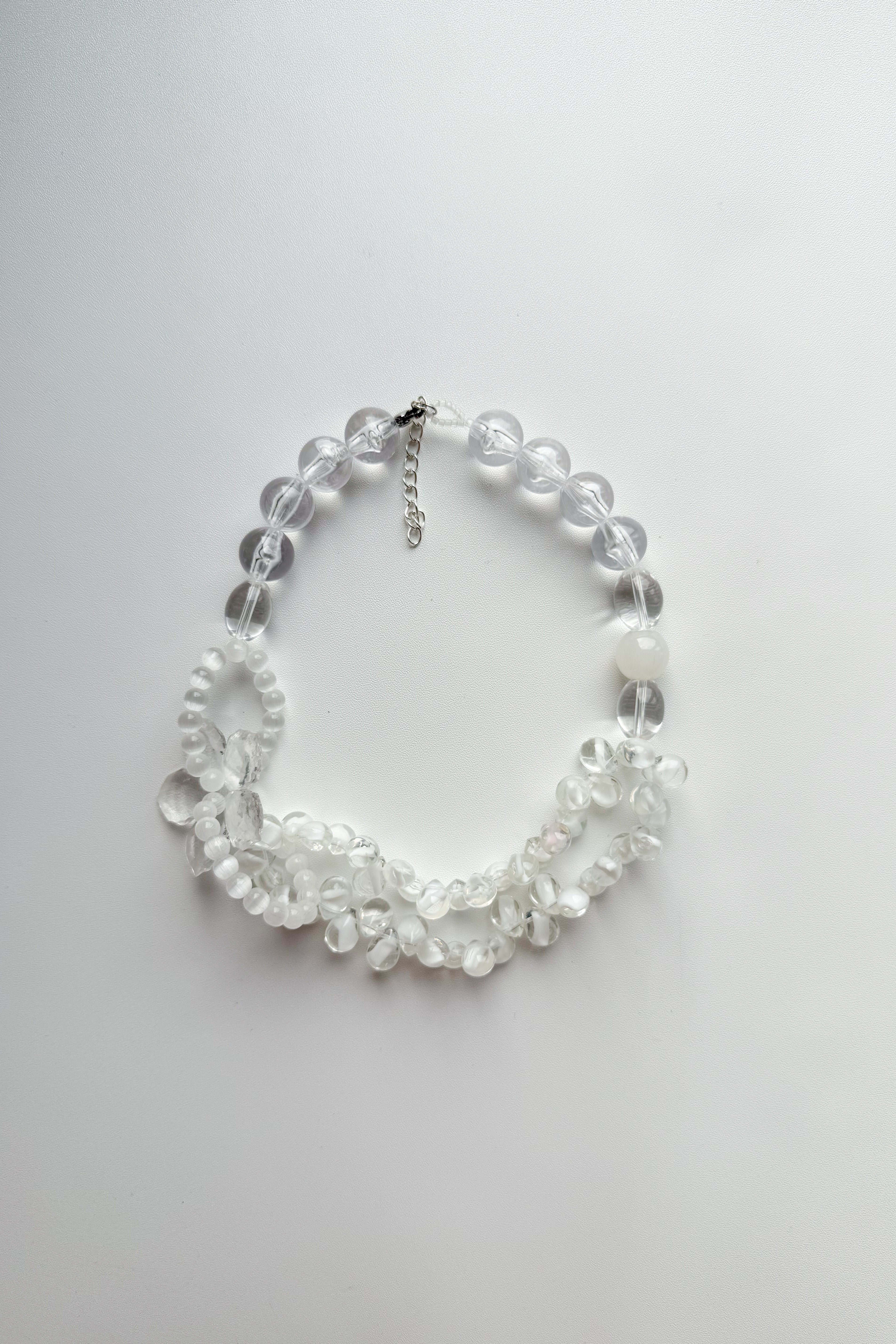 Crystal Clear Necklace - Contas