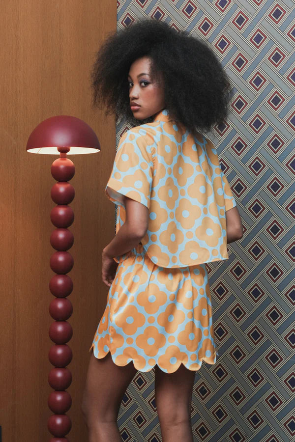 Cadie Skort Frosty Lemon - Kyrra