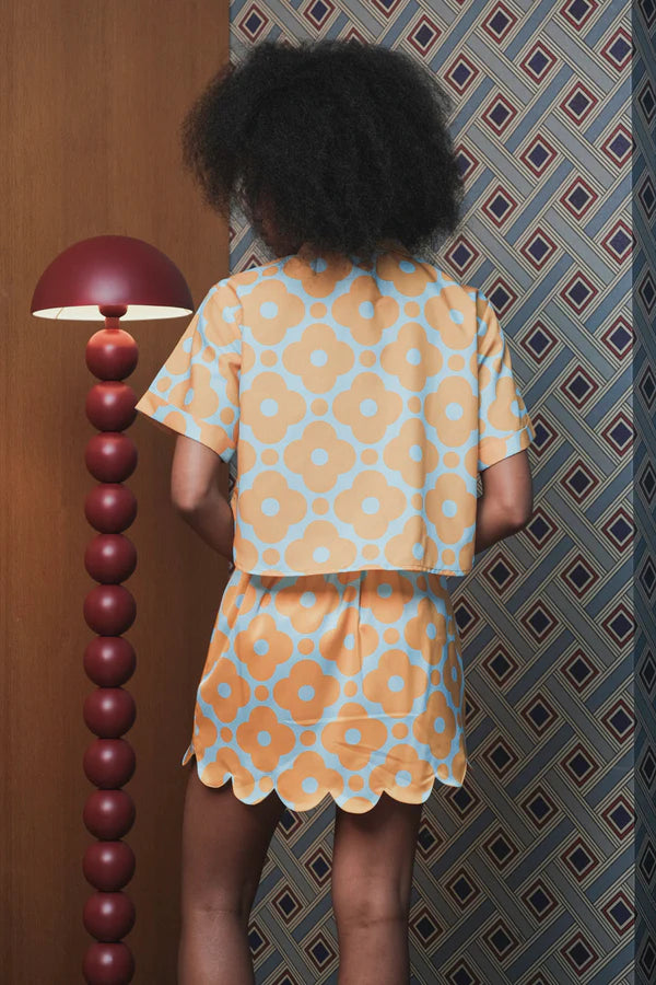 Kairi Shirt Frosty Lemon - Kyrra