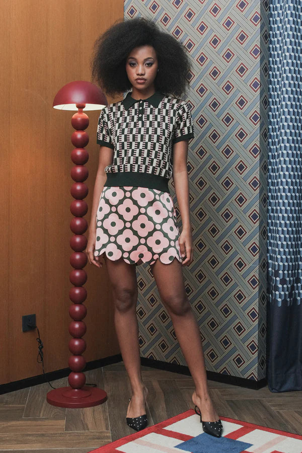 Heyley Polo Pink Pine - Kyrra