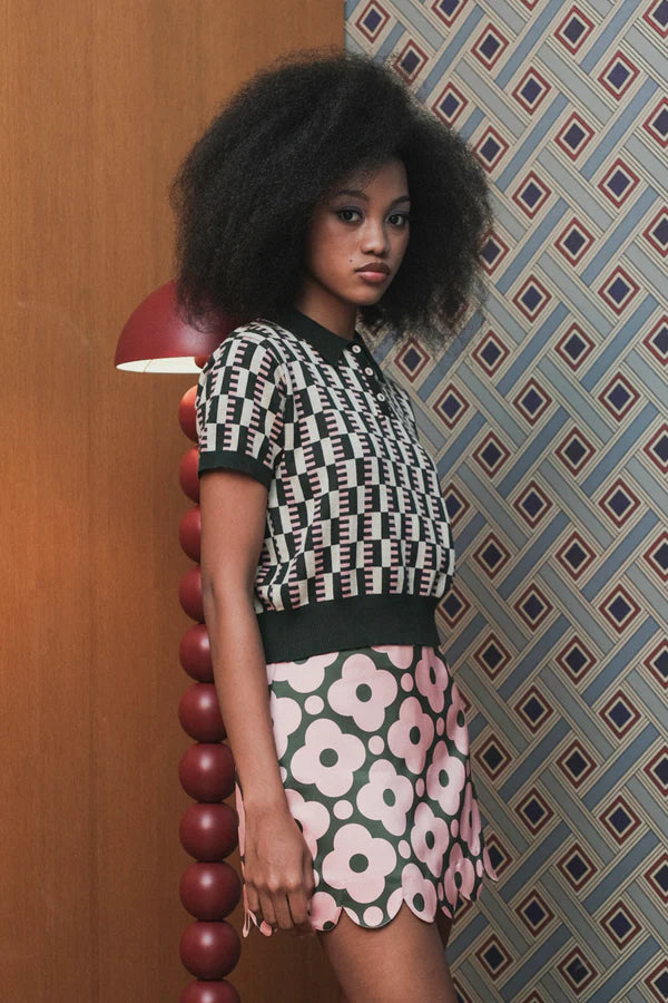 Heyley Polo Pink Pine - Kyrra