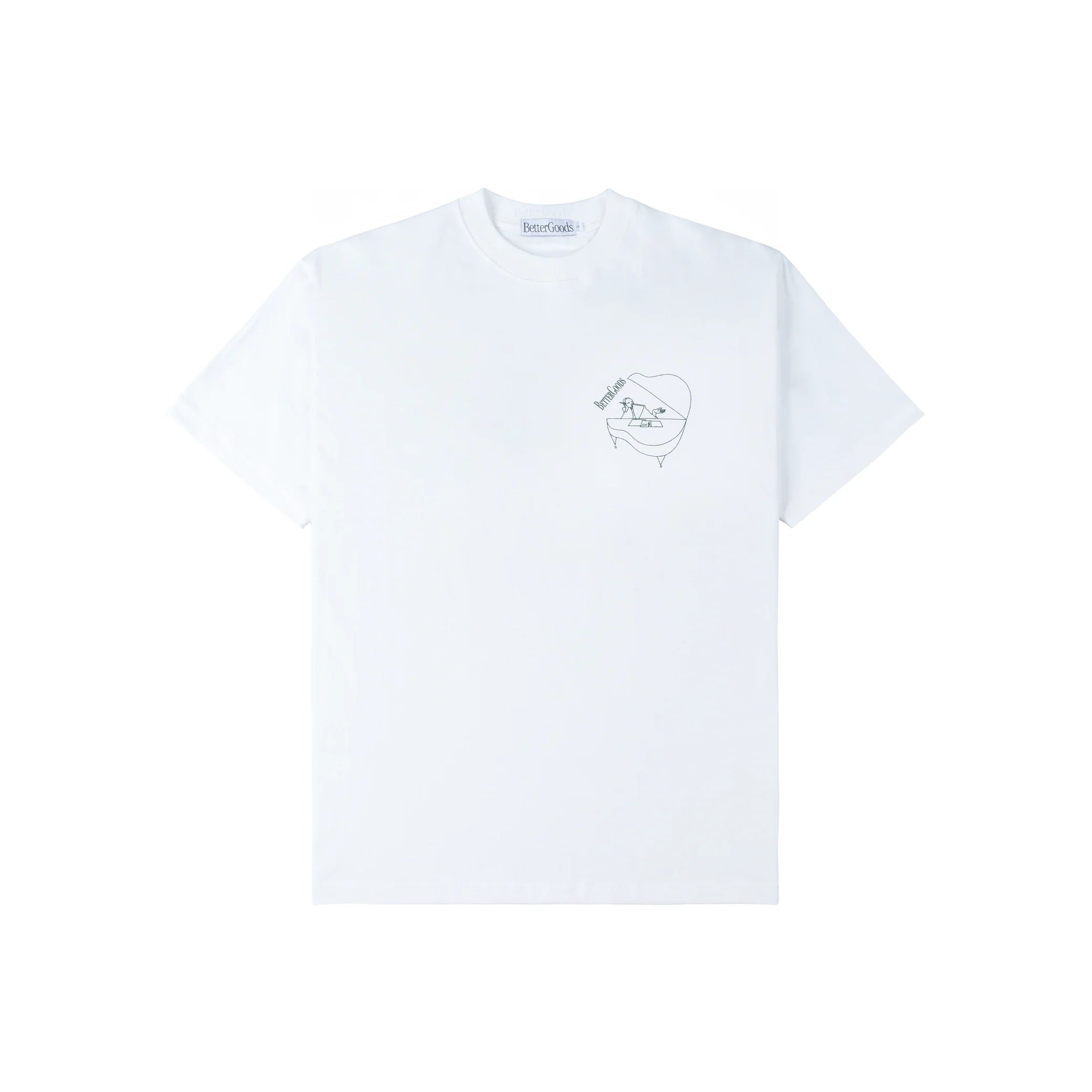 Jazz Tee White - Better Goods