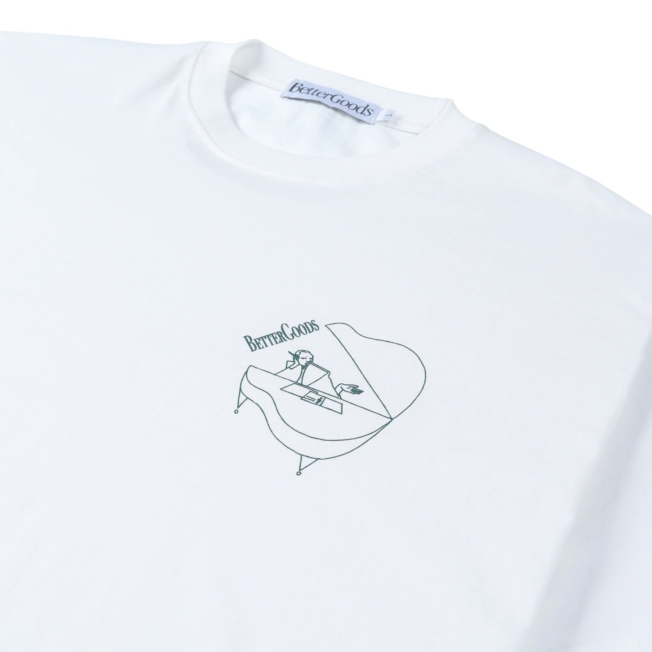 Jazz Tee White - Better Goods