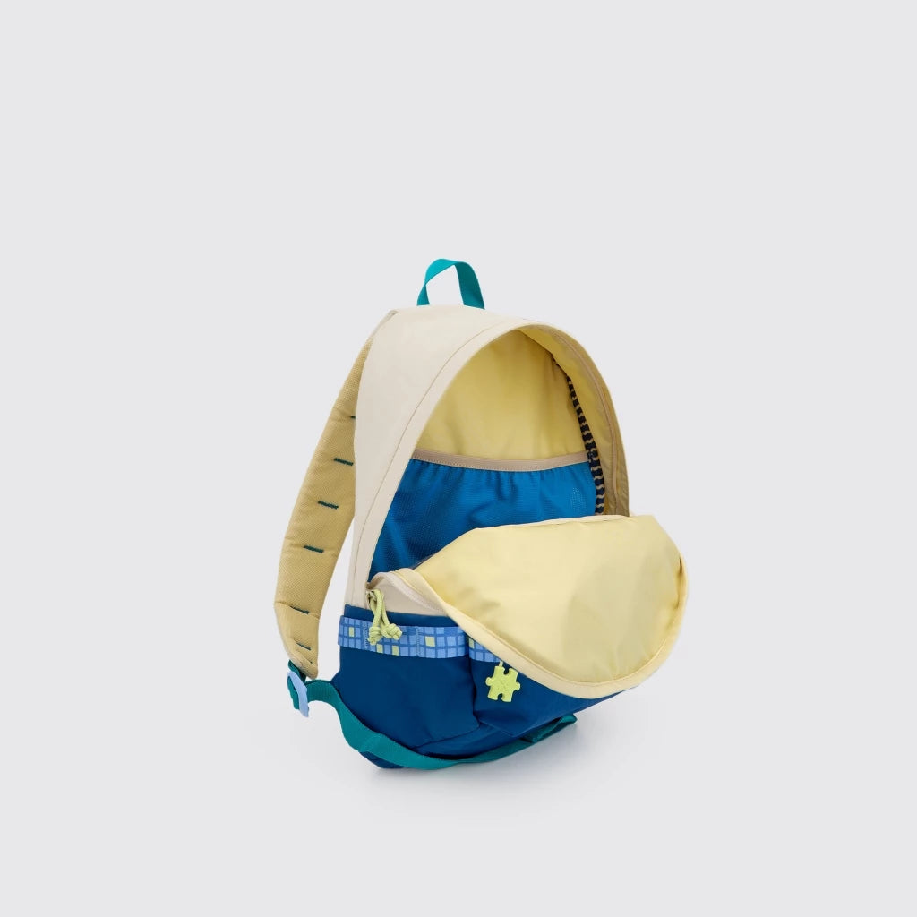 Junior 2 Tone Backpack Cream - Exsport