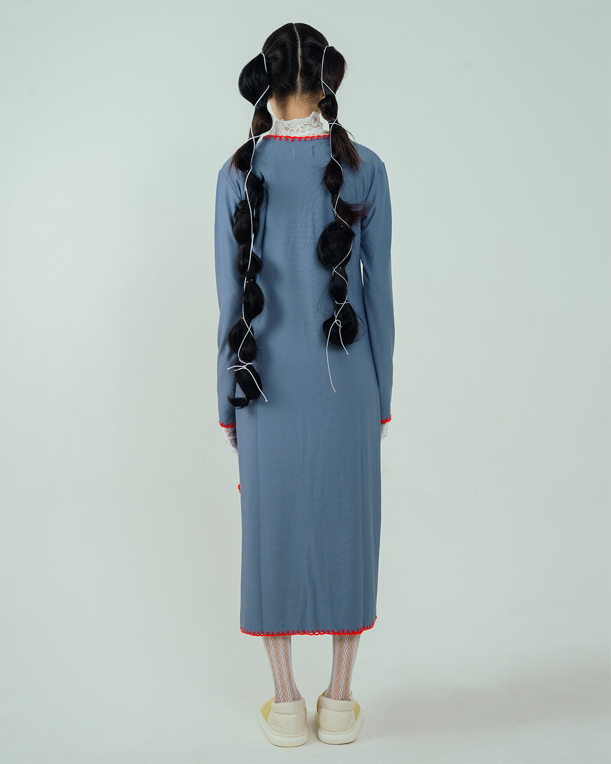 Pitchy Stitchy Dress Grey - High On Life