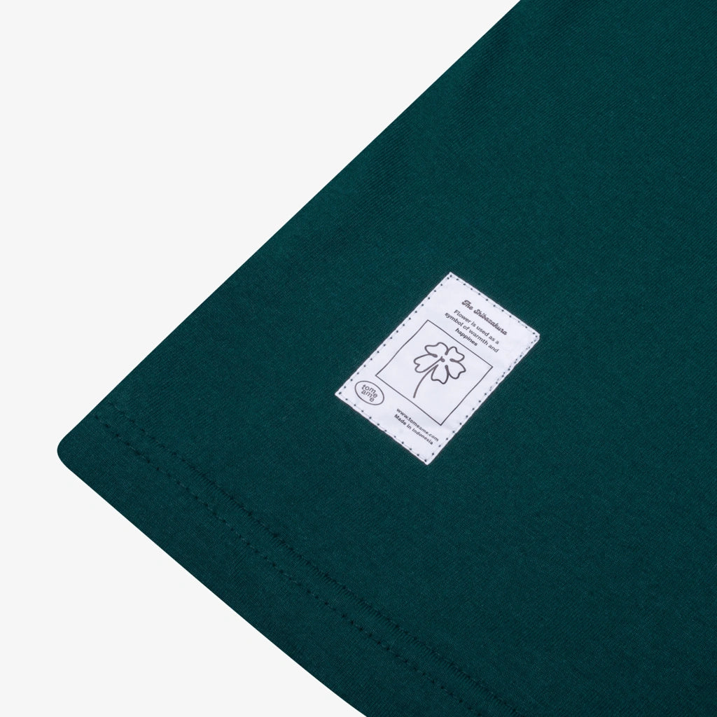 Kyoto Longsleeve Dark Green - Tome Ame