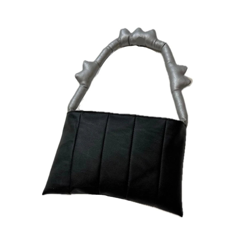 Layer Charcoal Plushie Bag - Mannequin Plastic