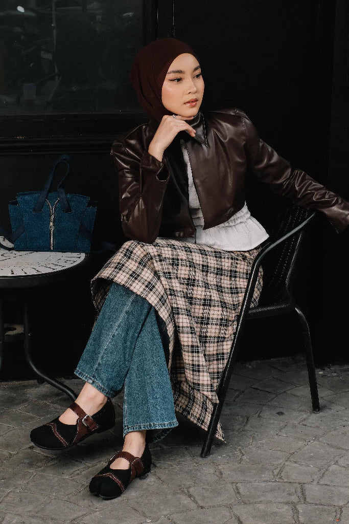 Leea Flatshoes Denim - Mar & Ma