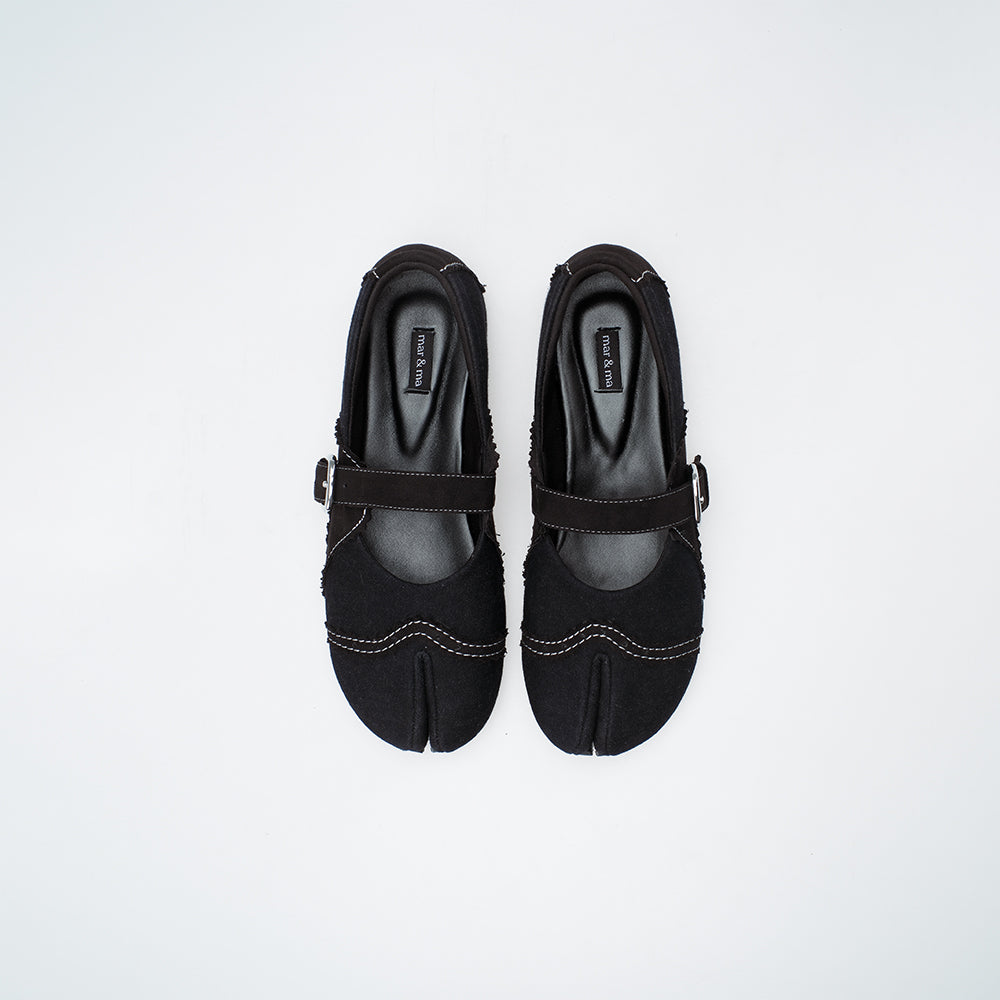 Leea Flatshoes Denim - Mar & Ma