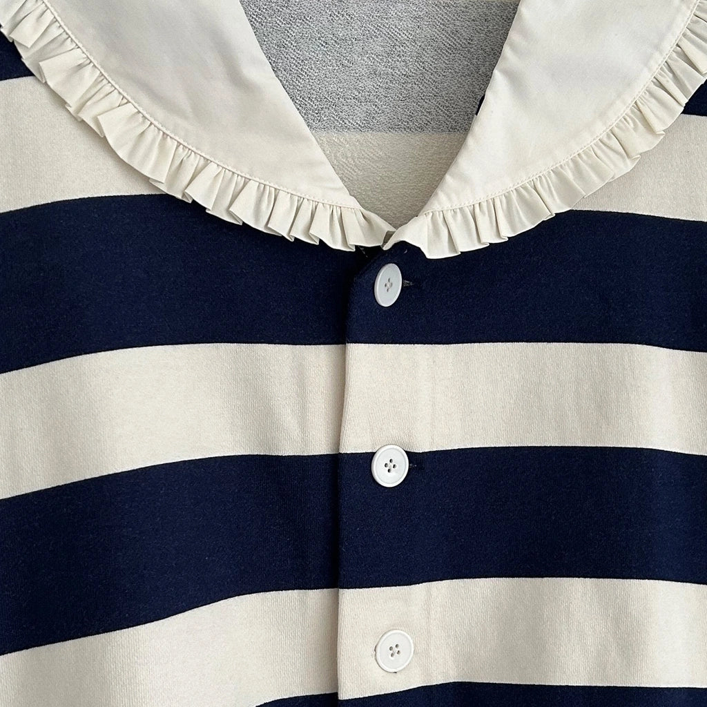 Girl Sailor Stripes Cardigan - Argyle & Oxford