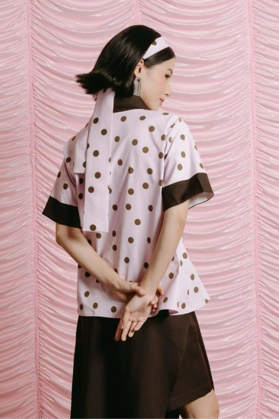 Luna Shirt Pink Top - LR Studio