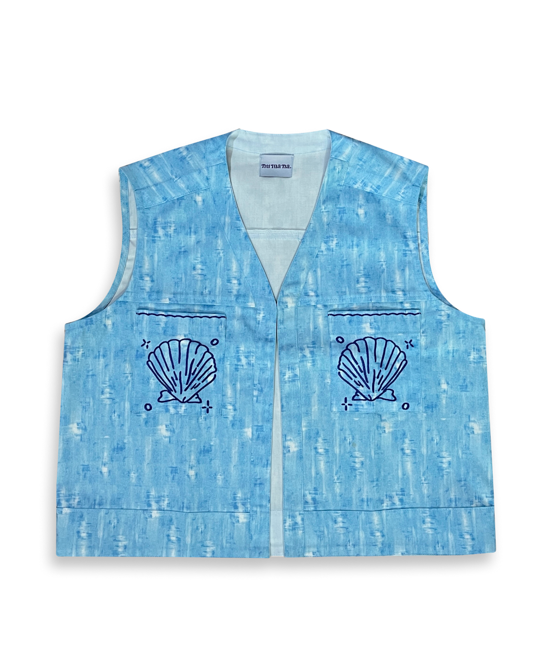 Marine Vest In Blue - Numana