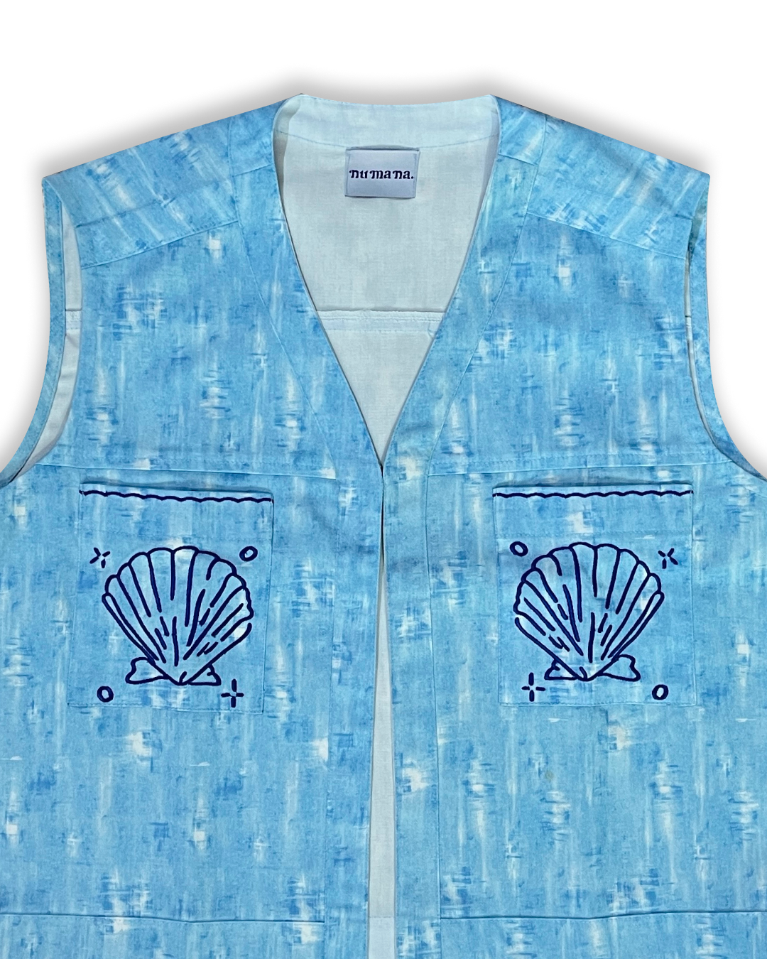 Marine Vest In Blue - Numana