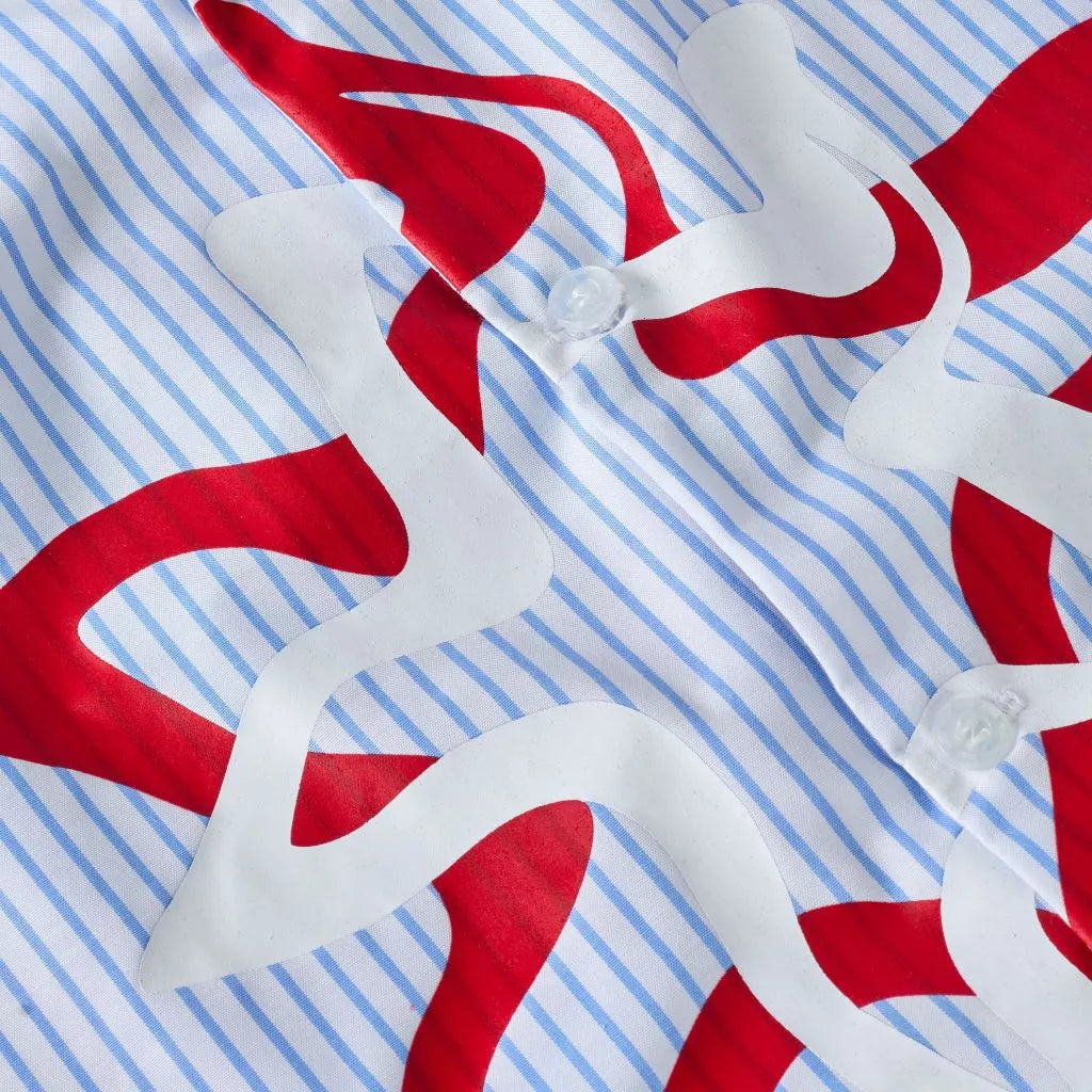 Miller Shirt Stripe Blue - Blee