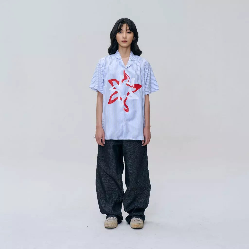 Miller Shirt Stripe Blue - Blee