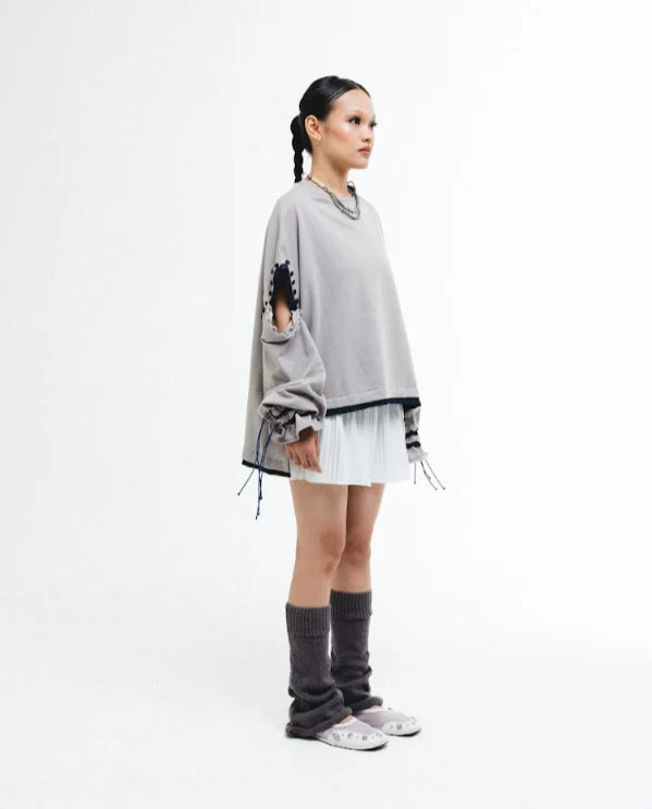 Multiway Sweater Grey - Wad Studio