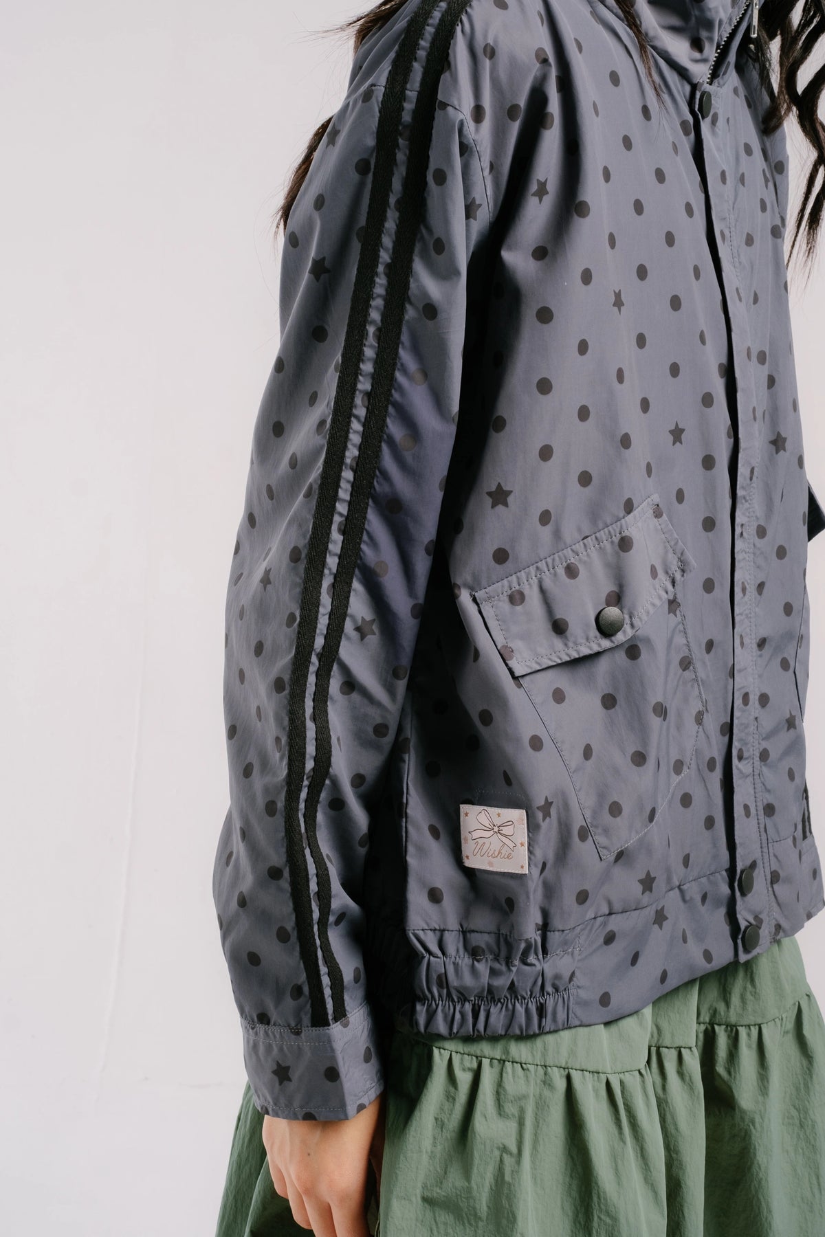Naerin Jacket Grey - Tome Ame