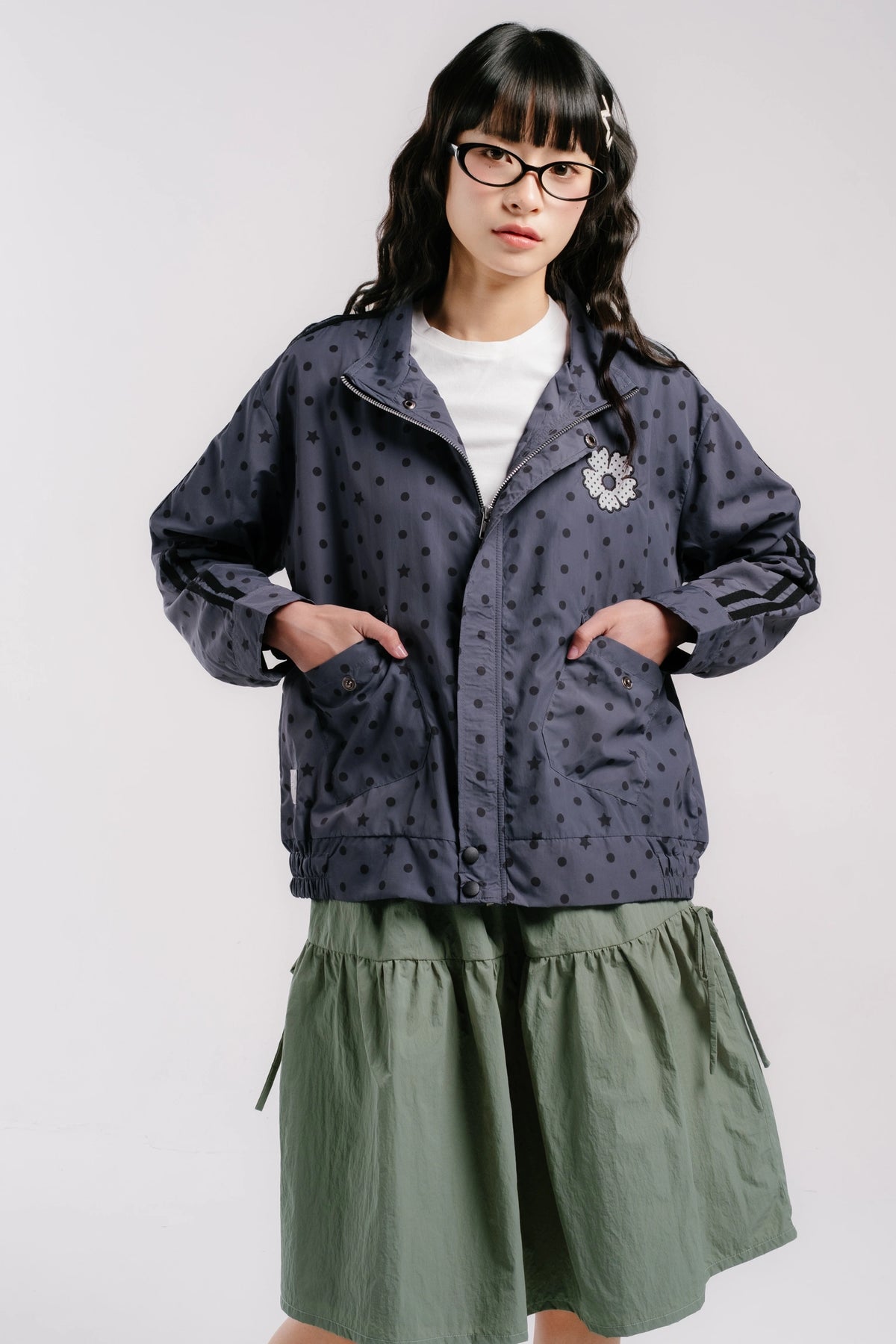 Naerin Jacket Grey - Tome Ame