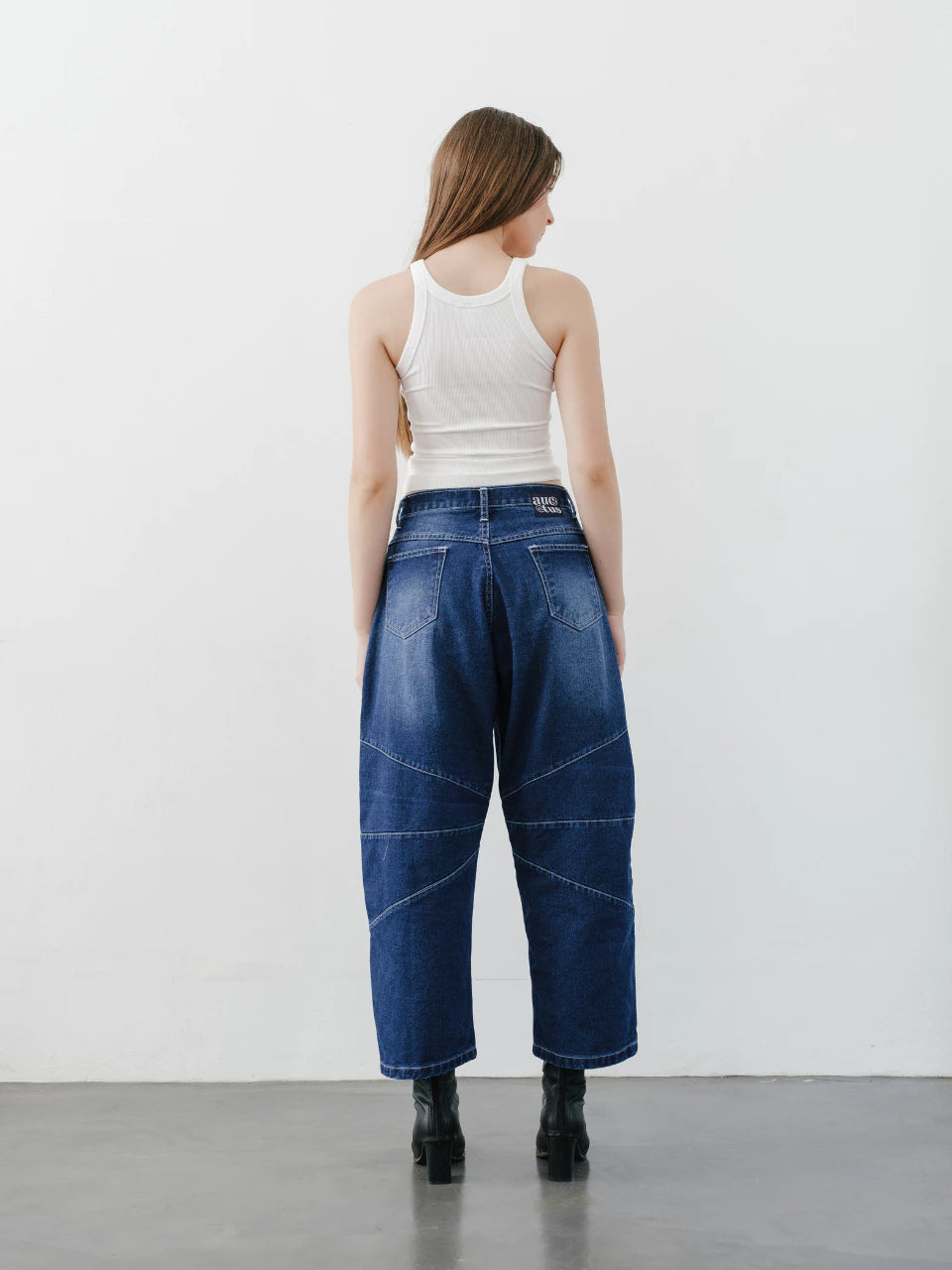 Noa Barrel Denim Jeans Pants - The Auctus