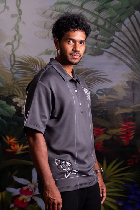 Nonaetal Arnoldi Whisper Top Shortsleeve Ash Black - Nona