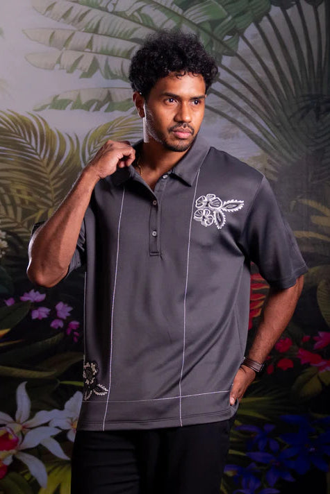 Nonaetal Arnoldi Whisper Top Shortsleeve Ash Black - Nona