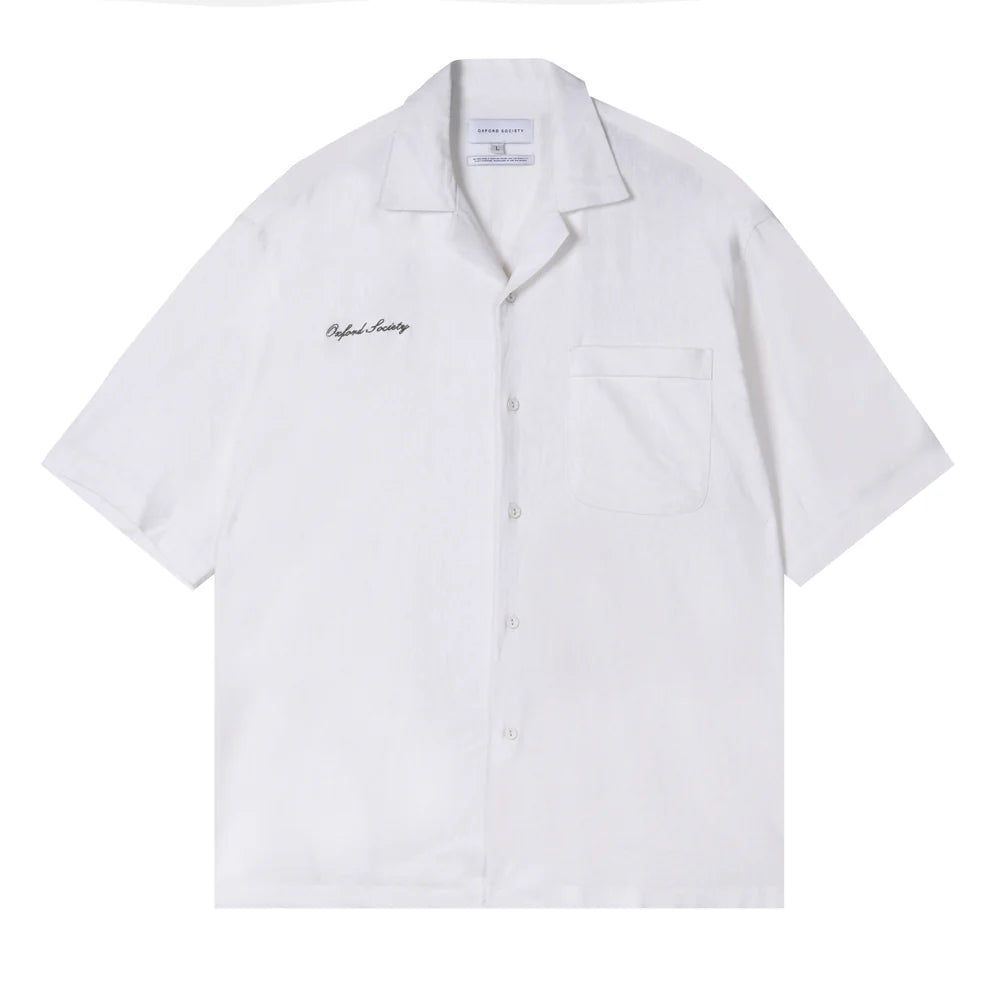 Lymington Linen Shirt - Oxford Society
