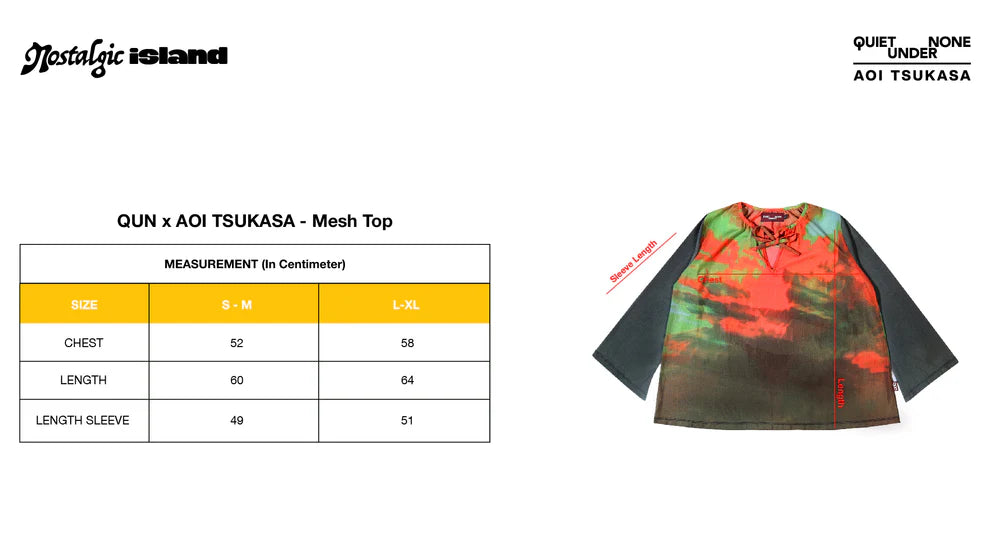 X Blur Mesh Top Multicolor - Quiet Under None