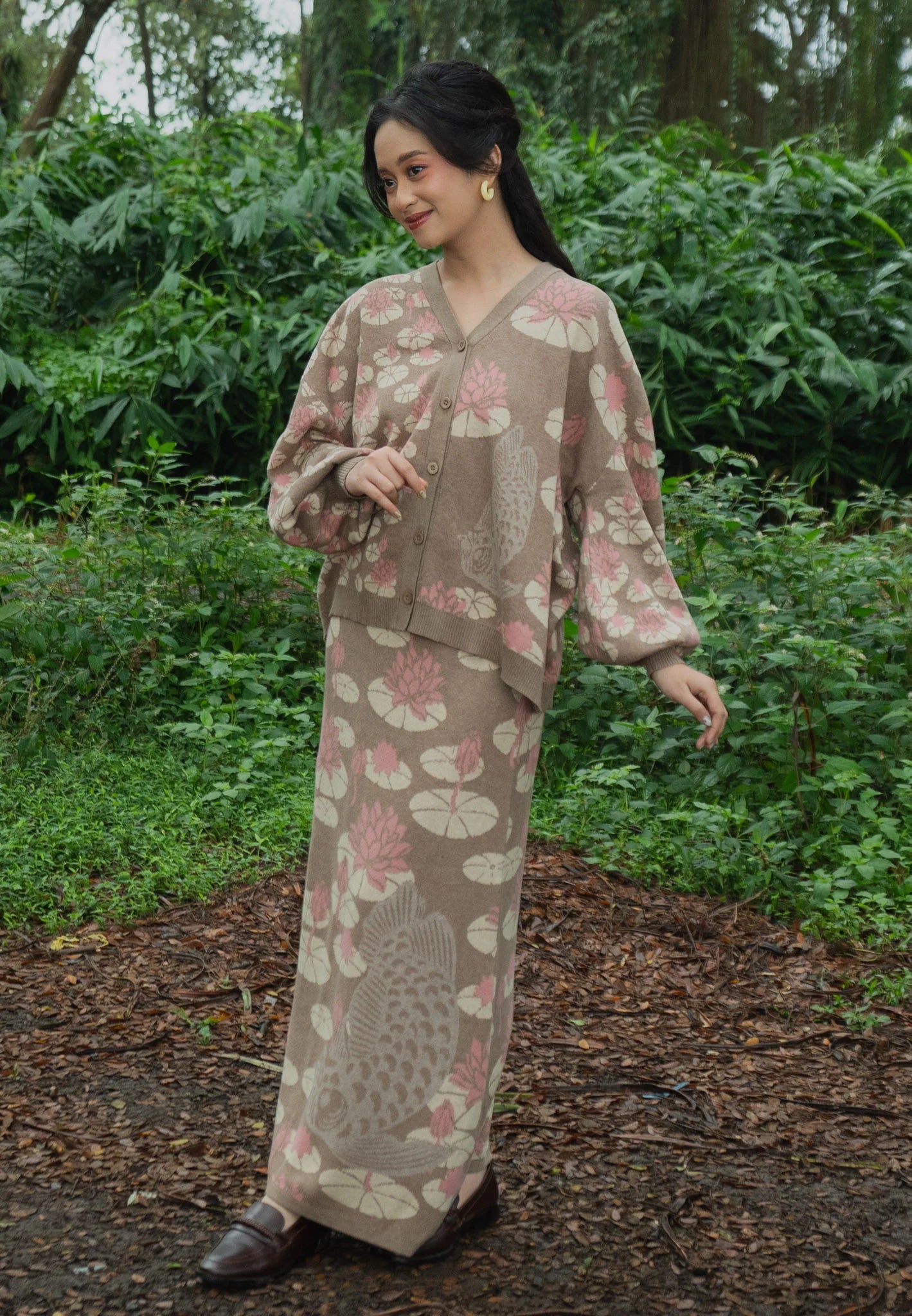 Nonaetal Orion Padwana Knit Cardigan - Nona