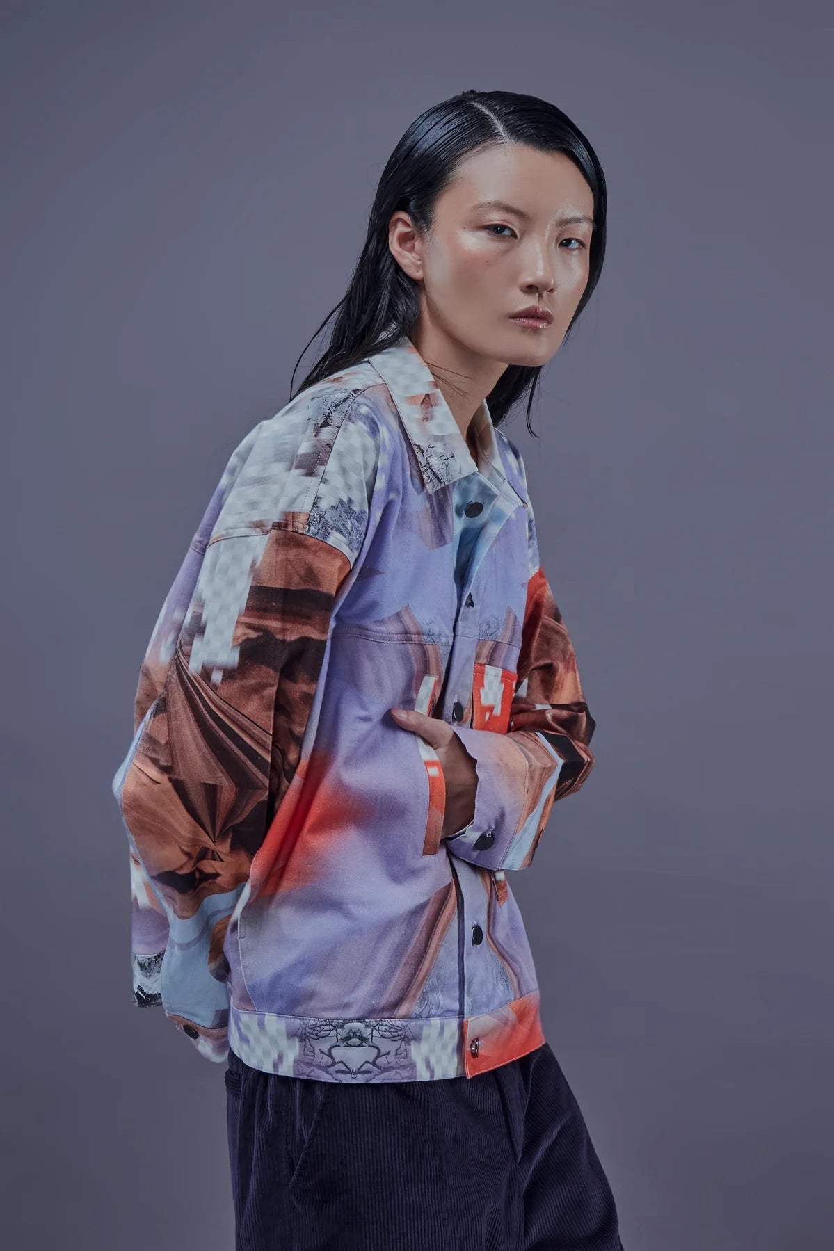 Canyon Printed Jacket - SAAMR