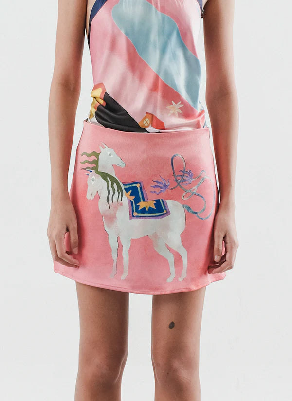 Luna Skort Aurelia Pink - Kyrra