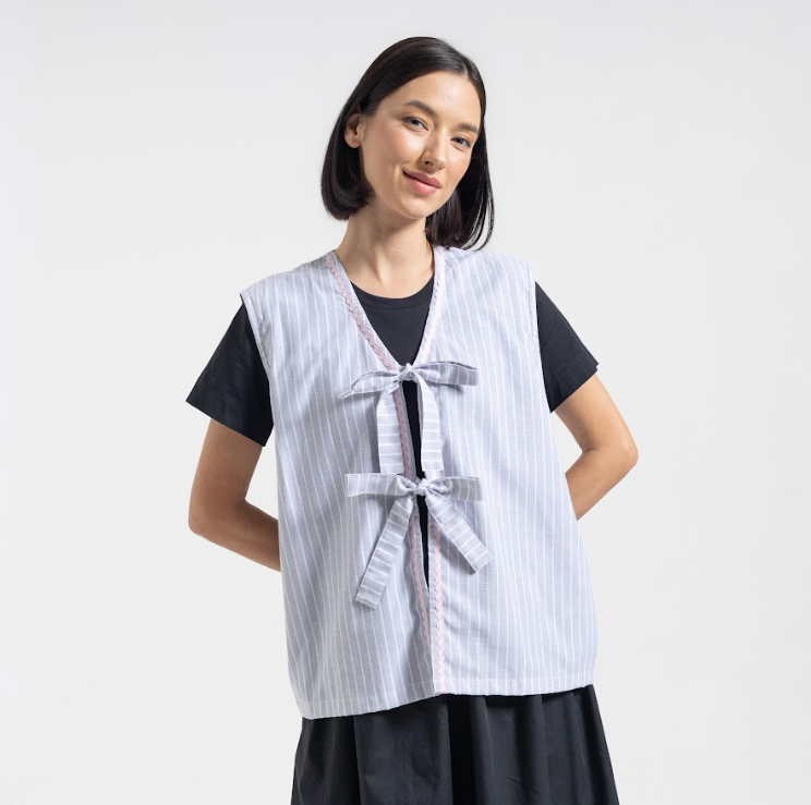 Froyo Stripes Vest - Saya Saya