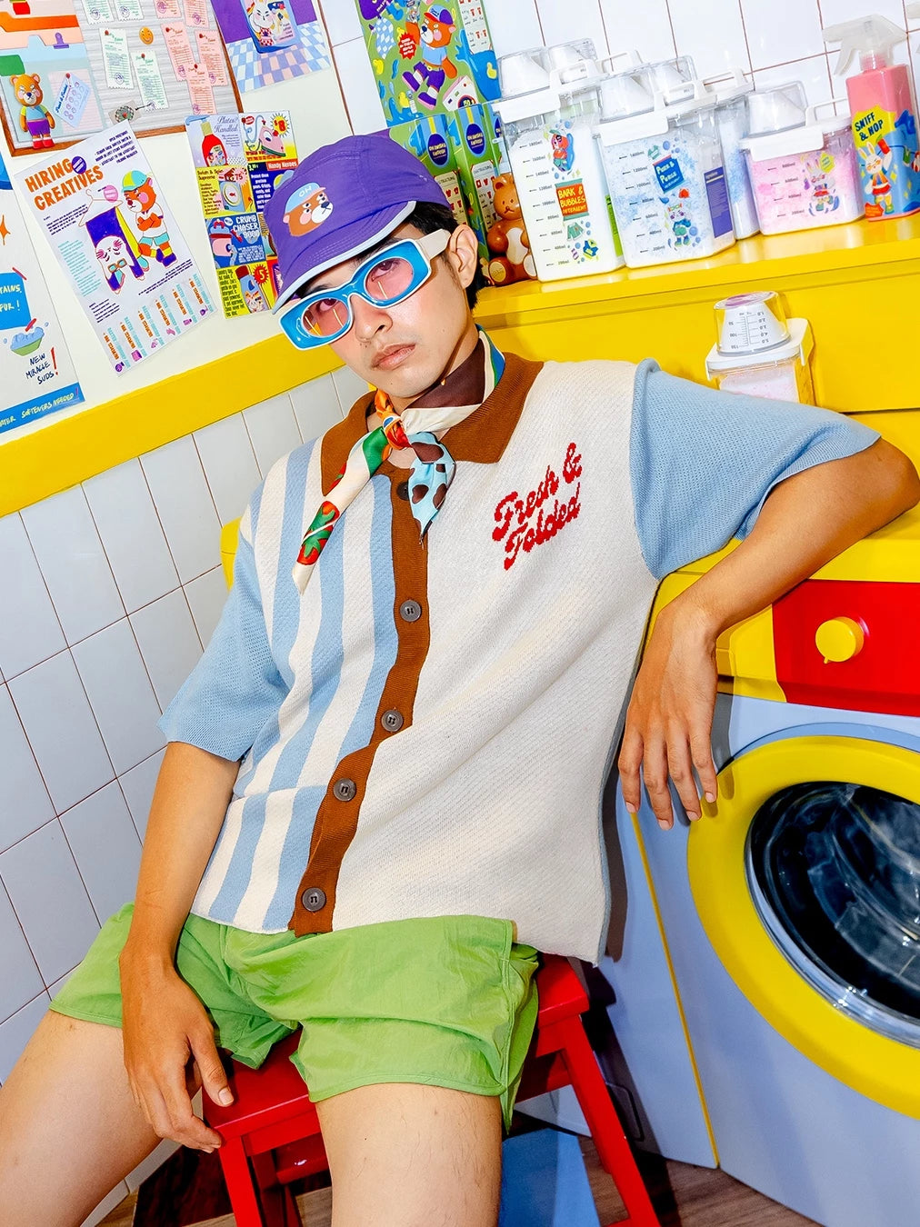 Spin On Wheels Knitted Shirt - Oh.Irv