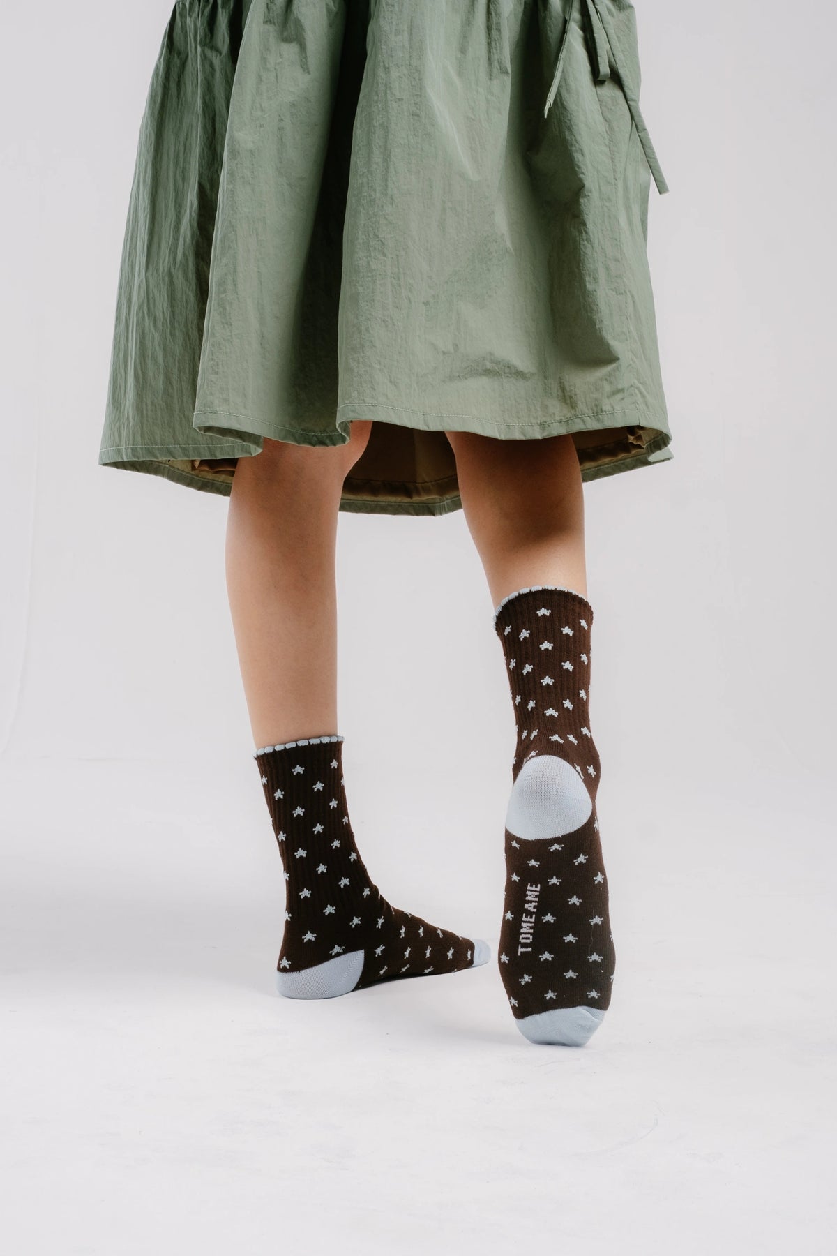 Starry Socks Brown - Tome Ame