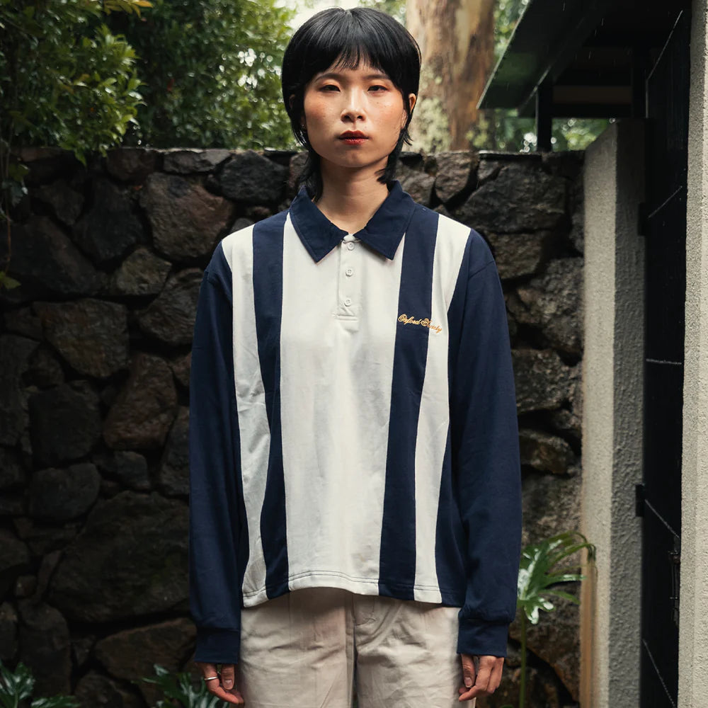Stokesay Longsleeve Polo - Oxford Society