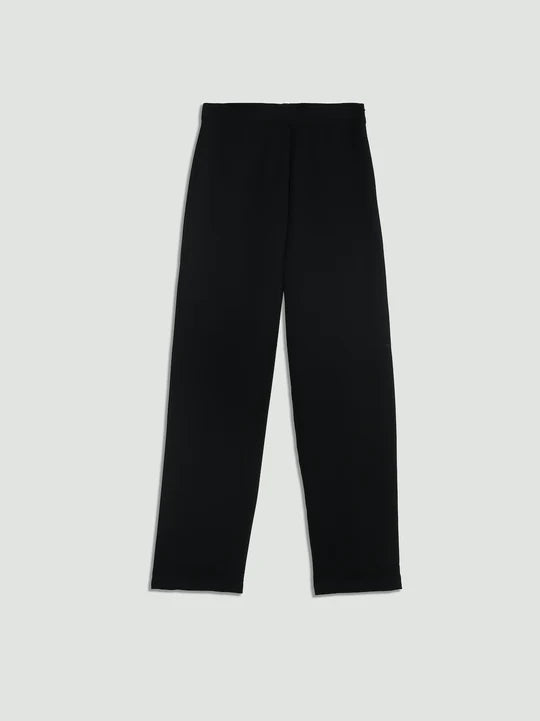 Straight Pants Black - Thenblank