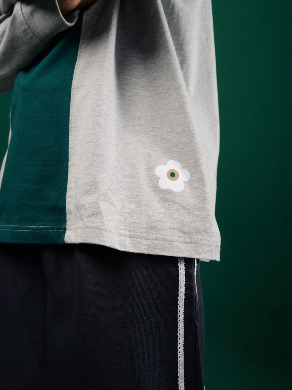 Tomo Longsleeve Misty Grey - Tome Ame