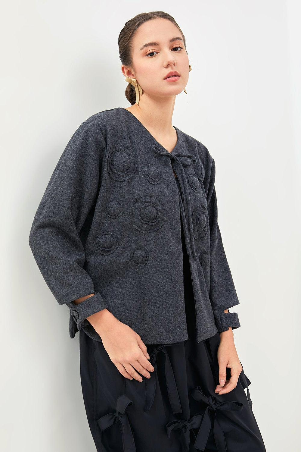 Vonya Dark Grey - Upside Down