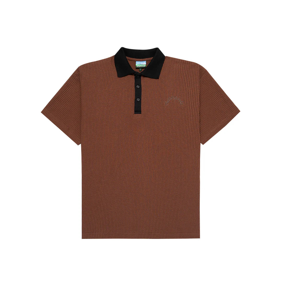 Waffle Polo Shirt - Better Goods