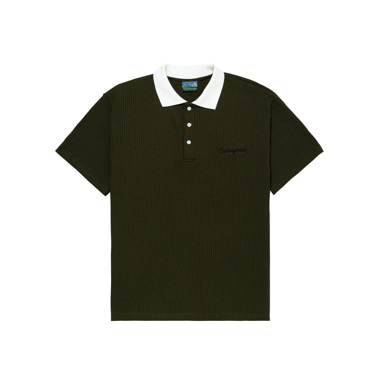 Waffle Polo Shirt - Better Goods