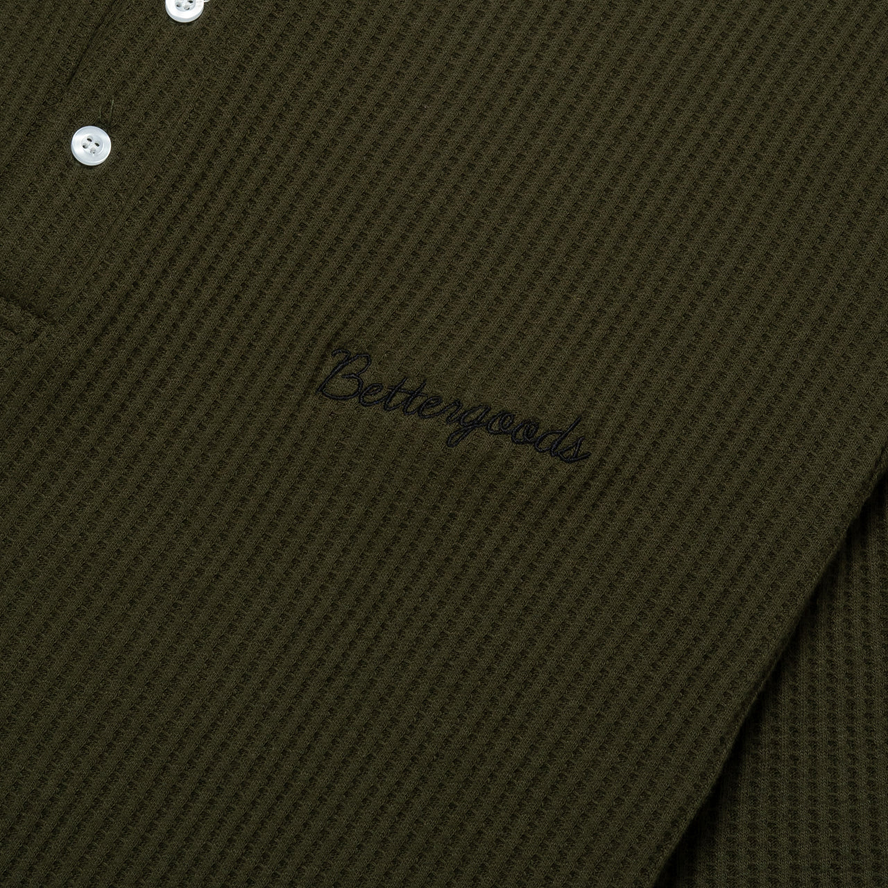 Waffle Polo Shirt - Better Goods