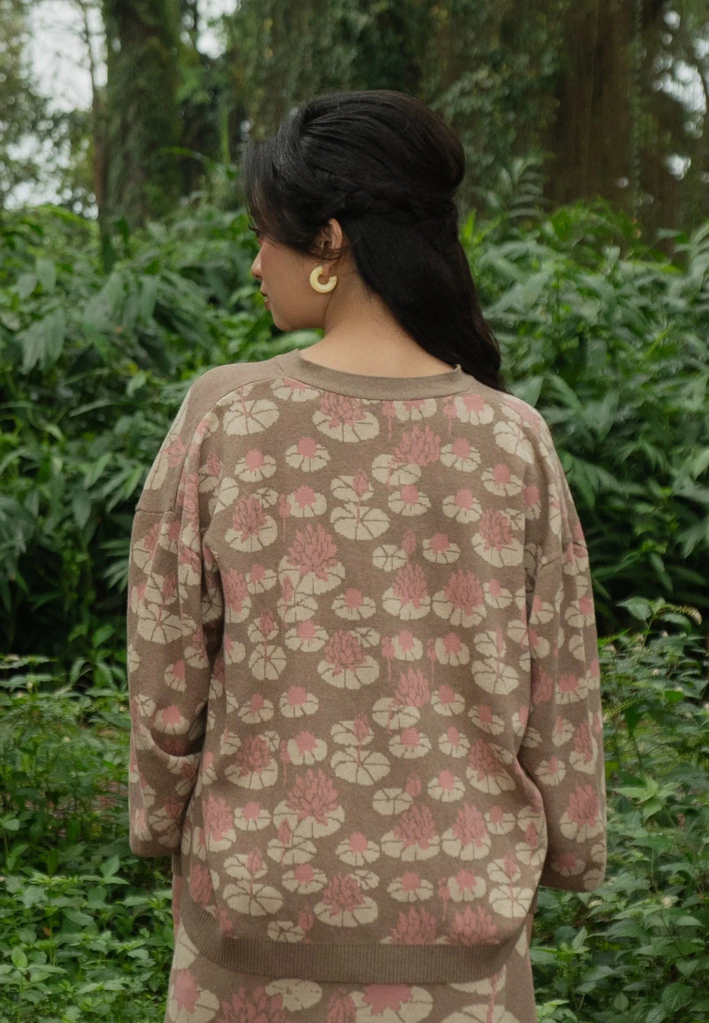 Nonaetal Orion Padwana Knit Cardigan - Nona