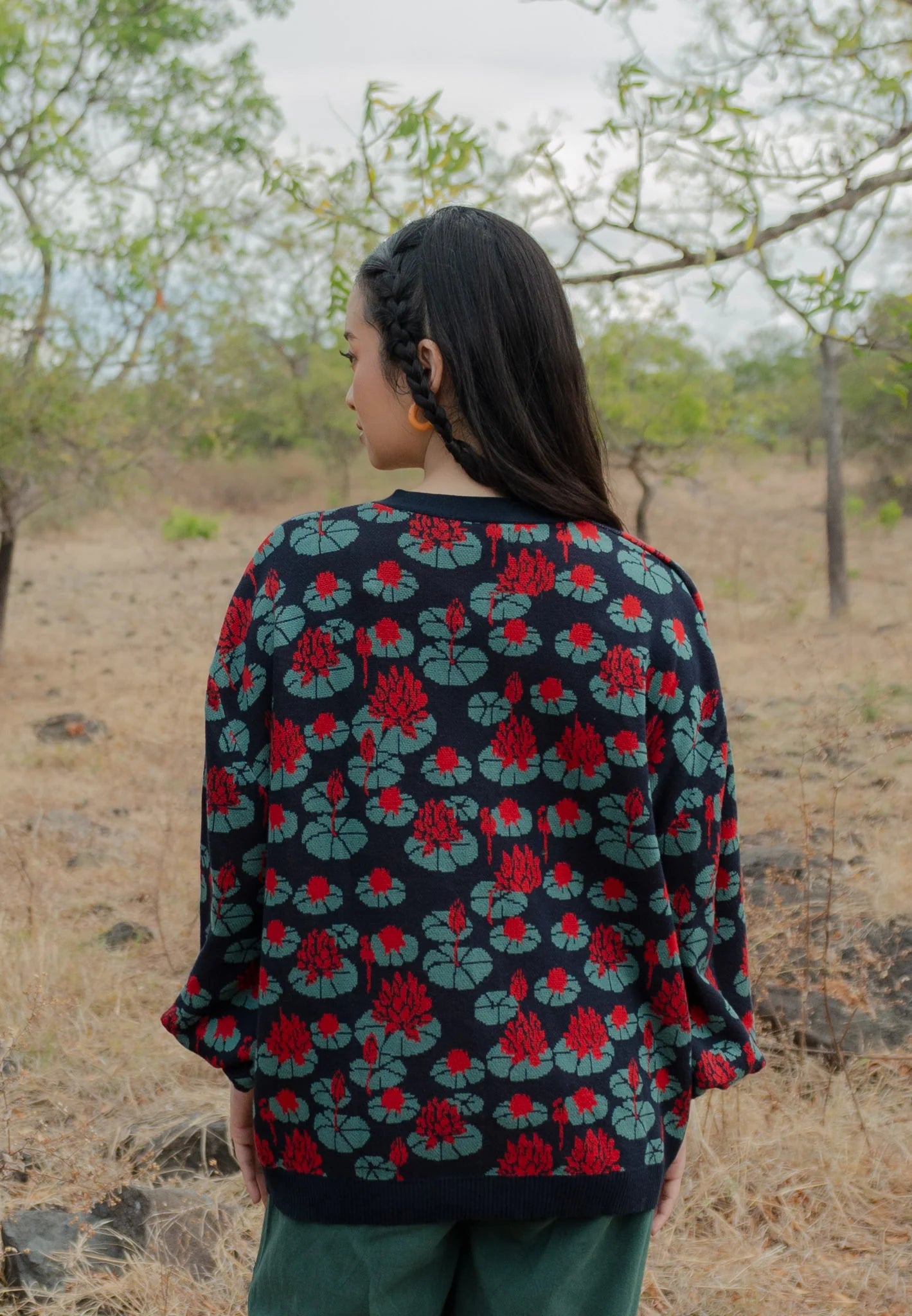 Nonaetal Orion Padwana Knit Cardigan - Nona