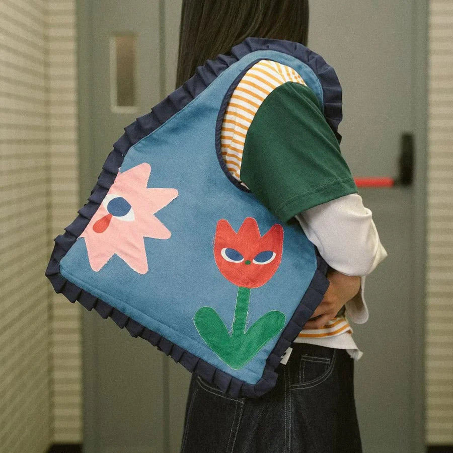 Work Hard Stay Cute - Suede Bag - Liunic On Things